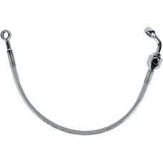 DRAG SPECIALTIES 640111 Rear Brake Line FXD 00-5 Clear-Coated Stainless Steel 1204-2736