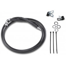 DRAG SPECIALTIES 640113-BLK Front Brake Line FXD 95-99 Black 1741-2550