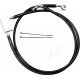 DRAG SPECIALTIES 640221-BLK Rear Brake Line FX/FLST 00-03 Black 1741-2950