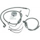 DRAG SPECIALTIES 640410 Front Brake Line FLHR94-07 Stainless Steel 1204-2756