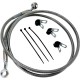 DRAG SPECIALTIES 660214-2 2" Brake Line - Front - Stainless Steel - 00-07FLST 1741-2649