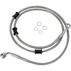 DRAG SPECIALTIES 680214 Front Brake Line FLST 08-10 Stainless Steel 1741-2792