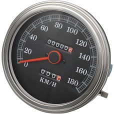 DRAG SPECIALTIES 72422KMX SPEEDO 2:1 89-95FACE KM/H 2210-0345