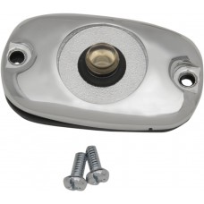 DRAG SPECIALTIES 76290B1 Rear Master Cylinder Cover - Chrome - 00-05 ST 1731-0542