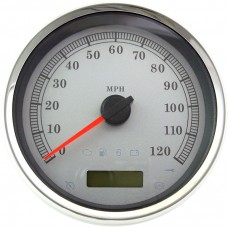 DRAG SPECIALTIES 83104S SPEEDOMETER SLVR MPH RK 2210-0463