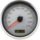 DRAG SPECIALTIES 83105S SPEEDOMETER SLVR KPH RK 2210-0465