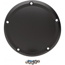 DRAG SPECIALTIES D33-0110MB Matte Black Derby Cover 1107-0557