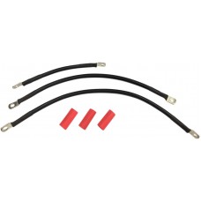 DRAG SPECIALTIES E25-0091B-T4 CABLE SET BAT BLK 84-88ST 2113-0667