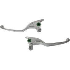 DRAG SPECIALTIES H07-0595 LEVERS CHR SMTH FLT 17- 0610-1953