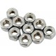 DRAG SPECIALTIES MPB274 1/4-28 CHR NYLON NUT DS-190525