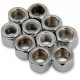 DRAG SPECIALTIES MPB278 3/8-24 CHR NYLON NUT DS-190529