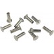 DRAG SPECIALTIES S77-0147-ALV10 RIVETS (90967-64) 10PK 2404-0816