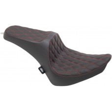 DRAG SPECIALTIES SEATS SEAT PRED III DBLDIA RED 0802-1361