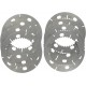 DRAG SPECIALTIES Steel Plates 1131-0445