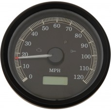 DRAG SPECIALTIES T21-69A3BBDS SPEEDOMETER PROG 3.37"MPH 2210-0389