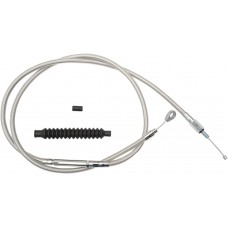 LA CHOPPERS LA-8005C19 Stainless Steel Braided Clutch Cable For 18" - 20" Ape Hanger Handlebars 0652-1846