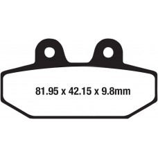 EBC FA710V BRAKE PAD EBC FA710V 1721-2767