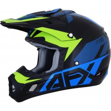 AFX HELMET FX17 BLUE/LIME 2XL 0110-6503