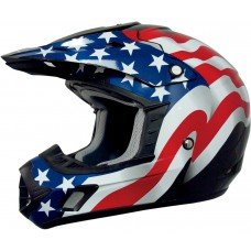 AFX HELMET FX17 FLAG BLK XXL 0110-2373