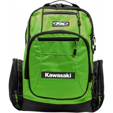 FACTORY EFFEX-APPAREL 23-89100 Kawasaki Premium Backpack - Green 3517-0471