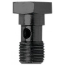 GOODRIDGE P775-44BK Banjo Bolt - 7/16"-24 - Single - Black 775-44BK