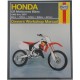 HAYNES 2222 Manual - Honda CR250/500 HM-2222