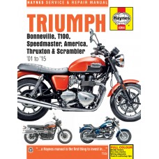 HAYNES M4364 Manual - Triumph Bonneville '01-'15 4201-0273