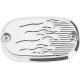 JOKER MACHINE 08-01F Master Cylinder Cover - Flame - Chrome - 99-17 DS-373440