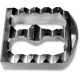 JOKER MACHINE 08-58-2 Serrated Brake Cover - Chrome 1610-0146