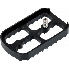 JOKER MACHINE 08-641B Serated Brake Pedal - Black 1610-0434