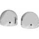 LA CHOPPERS LA-7810-00 AXLE CAPS DOME CHR 0214-0650