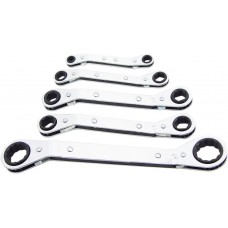 LANG TOOLS ROWM-5 WRENCH SET RATCH OS MET 3850-0441