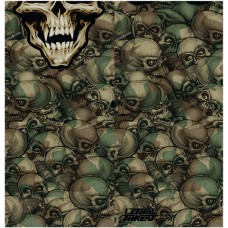 LETHAL THREAT NS90802 NECK SCARF SKULL CAMO 2502-0161