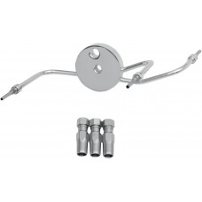 MAGNUM 393002 BYO Brake Tee - Narrow - Chrome 1742-0308