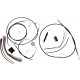 MAGNUM 489321 Black XR Control Cable Kit 0662-0304