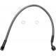 MAGNUM AS47117 Black Pearl Brake Line - Front - 35/10mm 17" 1741-4066