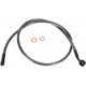 MAGNUM AS47938 Black Pearl Brake Line - Front - 38" 1741-3721