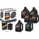 MAXIMA RACING OIL 90-069016PB Evolution Mineral 20W-50 Oil Change Kit - Black Filter 3601-0720