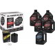 MAXIMA RACING OIL 90-119015PB Sportster Synthetic 20W-50 Oil Change Kit - Black Filter 3601-0718