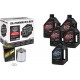 MAXIMA RACING OIL 90-119015PC Sportster Synthetic 20W-50 Oil Change Kit - Chrome Filter 3601-0719