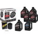 MAXIMA RACING OIL 90-119016PB Twin Cam Synthetic 20W-50 Oil Change Kit - Black Filter 3601-0716