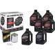 MAXIMA RACING OIL 90-119016PC Twin Cam Synthetic 20W-50 Oil Change Kit - Chrome Filter 3601-0717