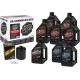 MAXIMA RACING OIL 90-129018PB Milwaukee-Eight Synthetic 20W-50 Oil Change Kit - Black Filter 3601-0714