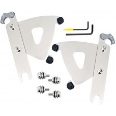 MEMPHIS SHADES HD MEK2053 Road Warrior Trigger-Lock Mounting Kit - Polished - FLSTF 2320-0260