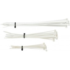 MOOSE RACING HARD-PARTS 303-4689 CABLE TIES MSE WHITE 30PK 2404-0586