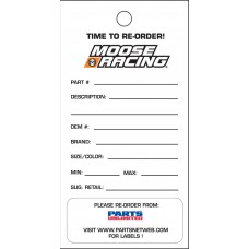 MOOSE RACING HARD-PARTS Re-Order Cards 9904-0546