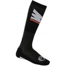 MOOSE RACING SOFT-GOODS SOCK S19 M1 YTH BK/OR 3431-0477