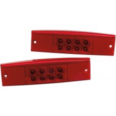 MOOSE UTILITY DIVISION 100-2350-PU LED TAILIGHTS RNGRMID RED 2001-2238
