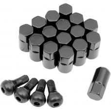 MOOSE UTILITY DIVISION SP300MO206B LUG NUT 12X1.25 BLK 16PK 0232-0208