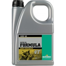 MOTOREX 196056 Formula Synthetic Blend 4T Engine Oil - 10W40 - 4 L 3601-0018